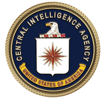 A seal of the central intelligence agency