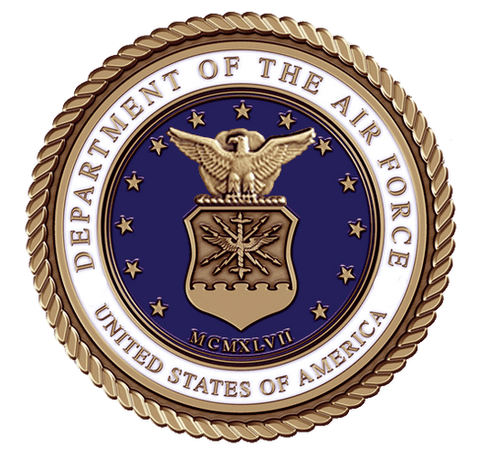 United States Air Force emblem seal design.