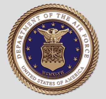 Air Force Traditional - 3D Bronze Medallion our Most Popular Design -Available in 2" 3" 4" 6" 8"