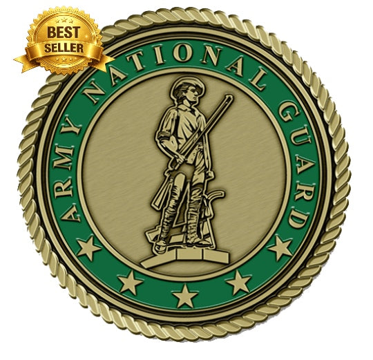 Army National Guard - 3D Bronze Medallion