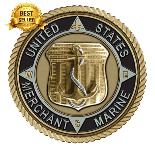 Merchant Marine - 3D Bronze Medallion