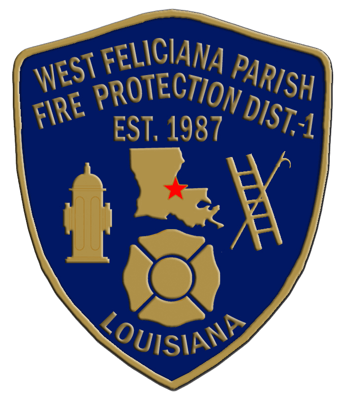 A patch of the west feliciana parish fire protection district.