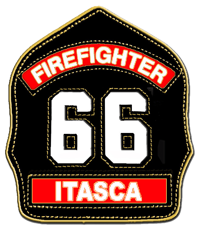 A patch of the fire department for itasco