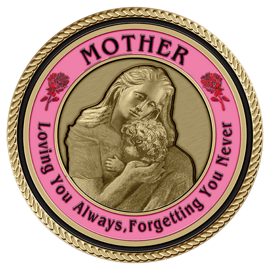 A picture of the mother medallion.