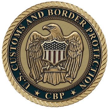 A picture of the cbp logo.