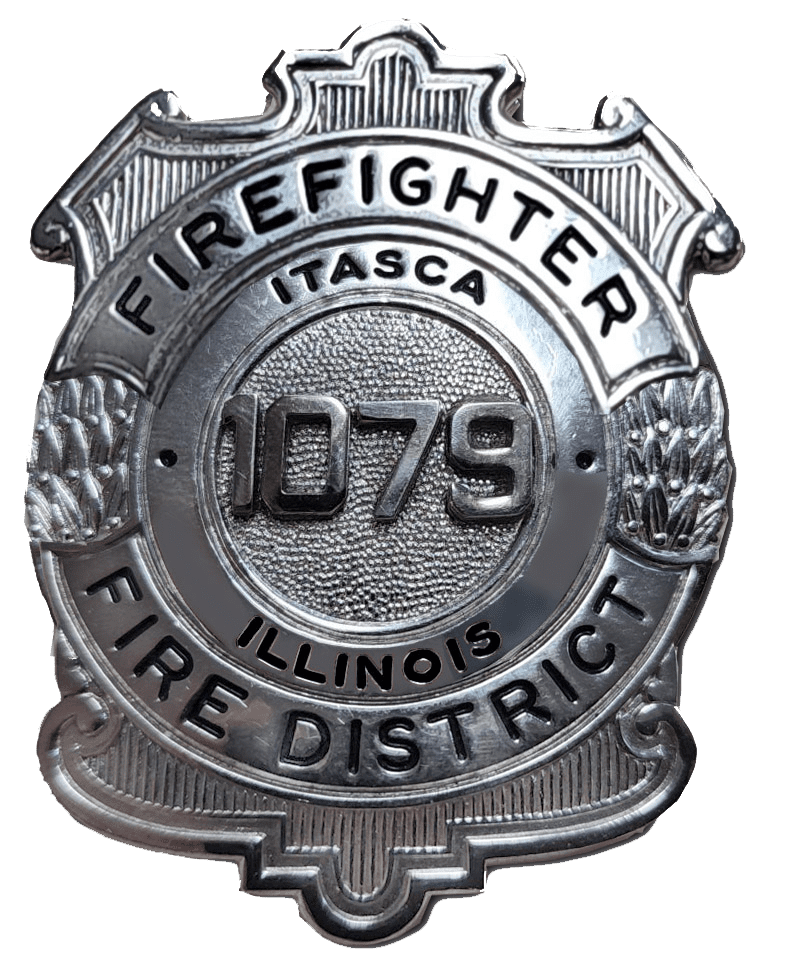 Itasca Firefighter - silver