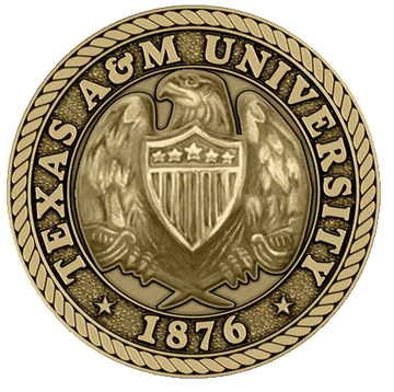 A gold seal of texas am university