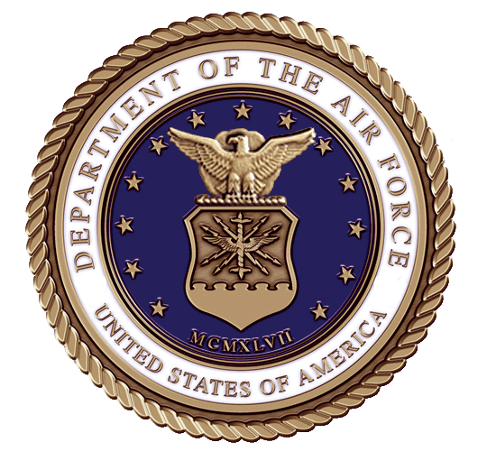 United States Air Force emblem seal design.