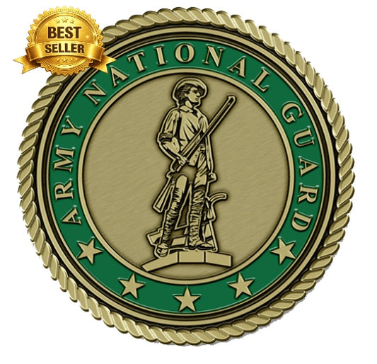 Army National Guard - 3D Bronze Medallion