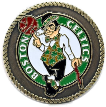 Boston Celtics Medallion - 3D Memorial Heavy Bronze Medallion