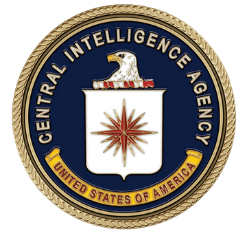 A seal of the central intelligence agency