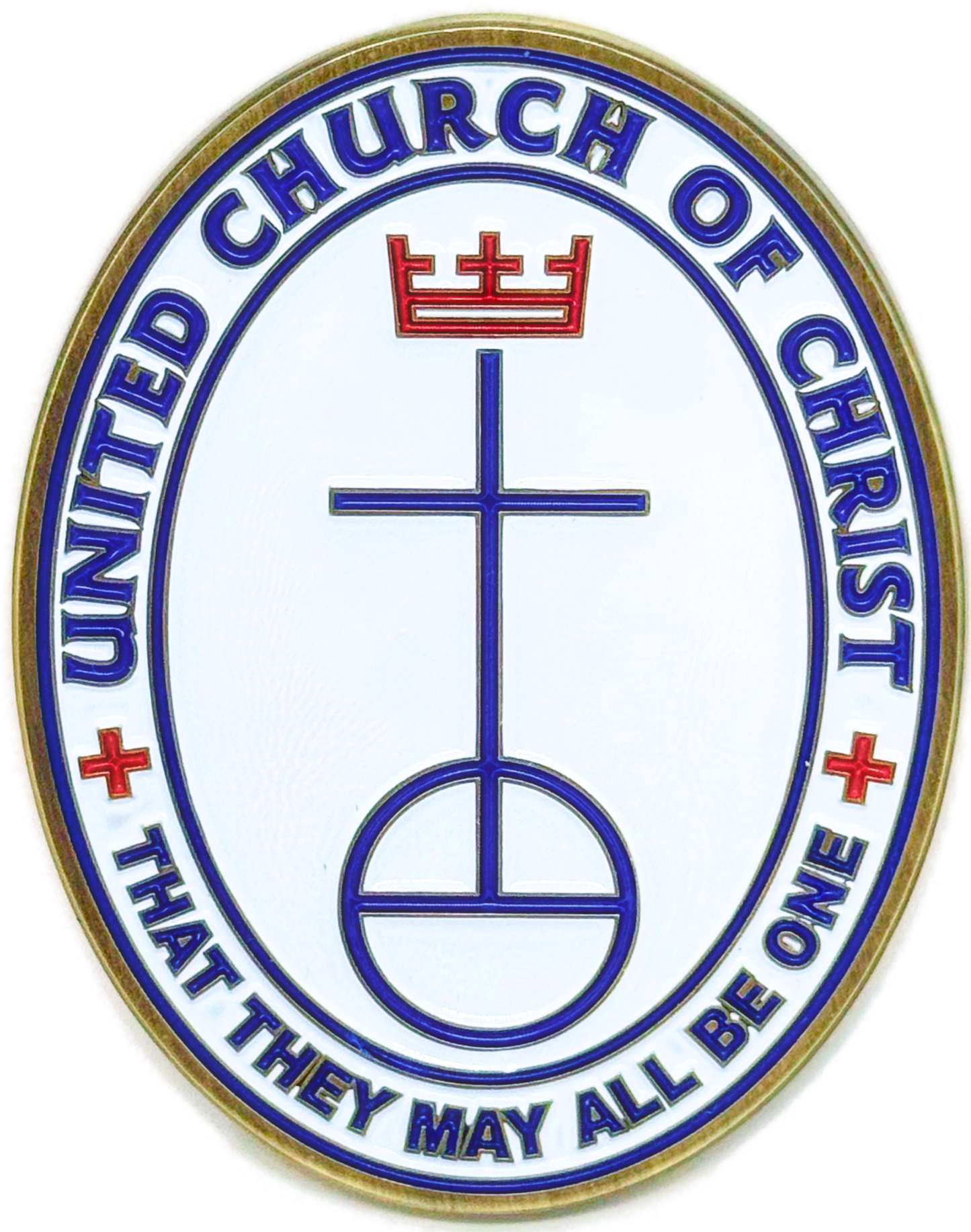 United Church of Christ - 3D Heavy Bronze Medallion