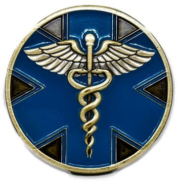 Healthcare Professional - 3D Heavy Bronze Medallion