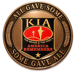 KIA Memorial 3D Medallion – “All Gave Some, Some Gave All” Bronze Tribute