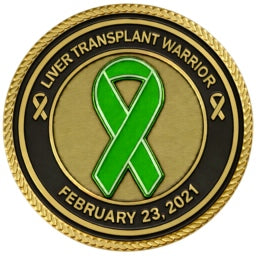 Liver Transplant Warrior Custom with date 2-23-2021