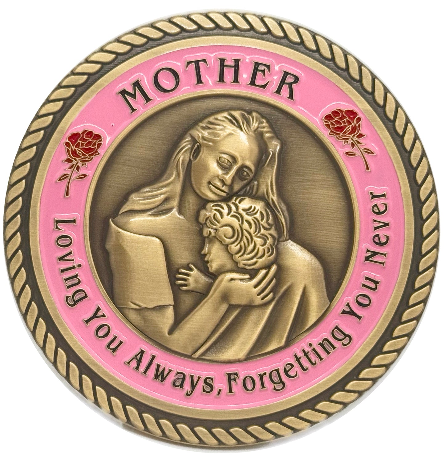 Mother's Love - 3D Bronze Medallion