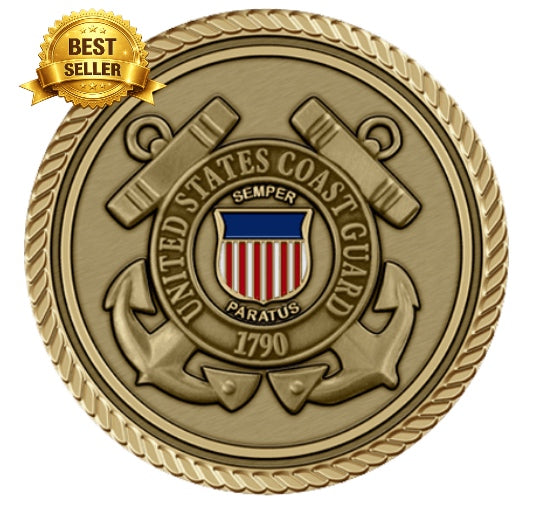 US Coast Guard - 3D Bronze Medallion