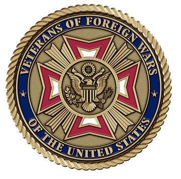 A picture of the veterans of foreign wars logo.