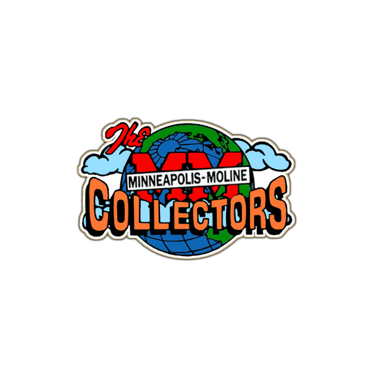 Minneapolis-Moline Collectors logo with globe.