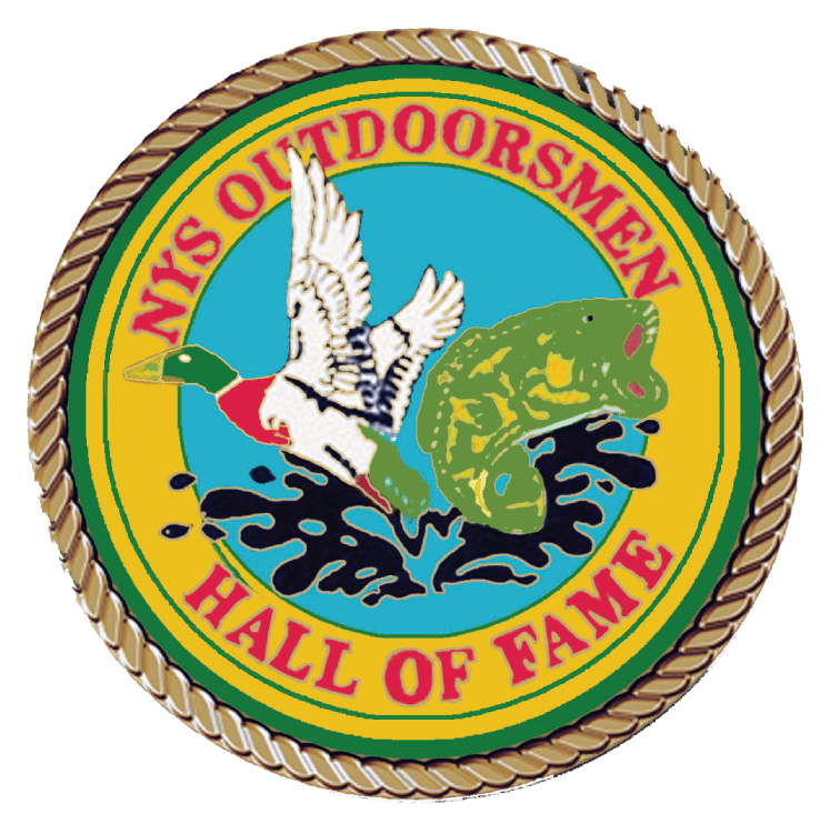 NYS Outdoorsmen Hall of Fame emblem.