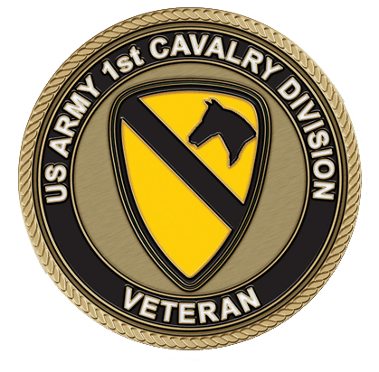 A picture of the us army 1 st cavalry division veteran.