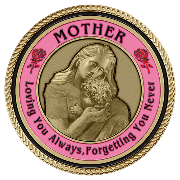 A picture of the mother medallion.