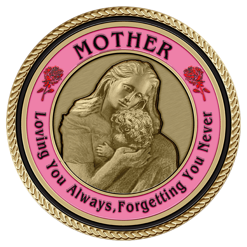 A picture of the mother medallion.