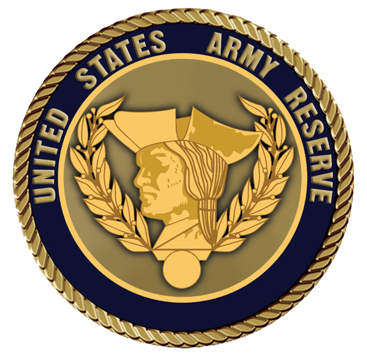 A picture of the united states army reserve emblem.